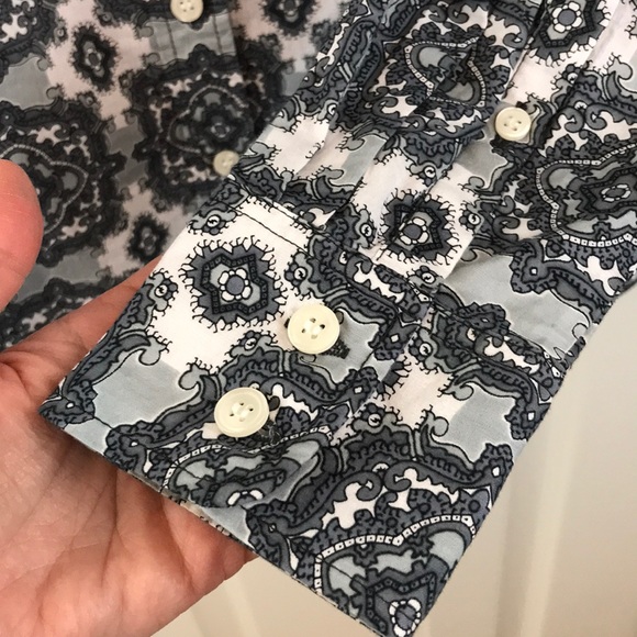 J Crew Factory Button Down Up Shirt Size XS - Picture 4 of 7